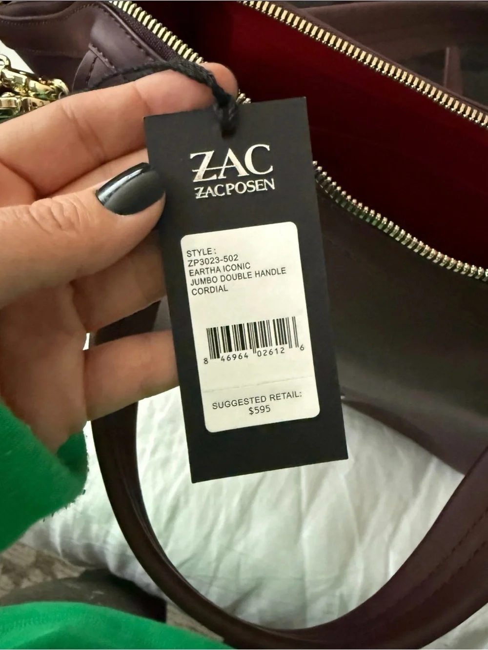 Zac Posen Eartha Iconic Jumbo Handbag